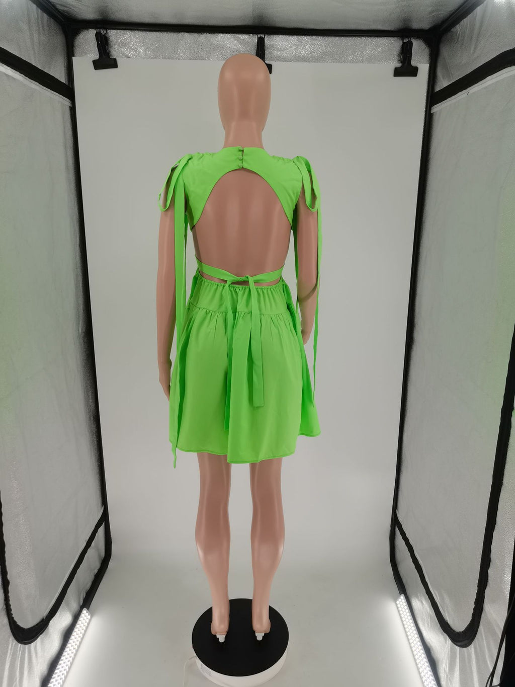 Candy Lace-Up Dress