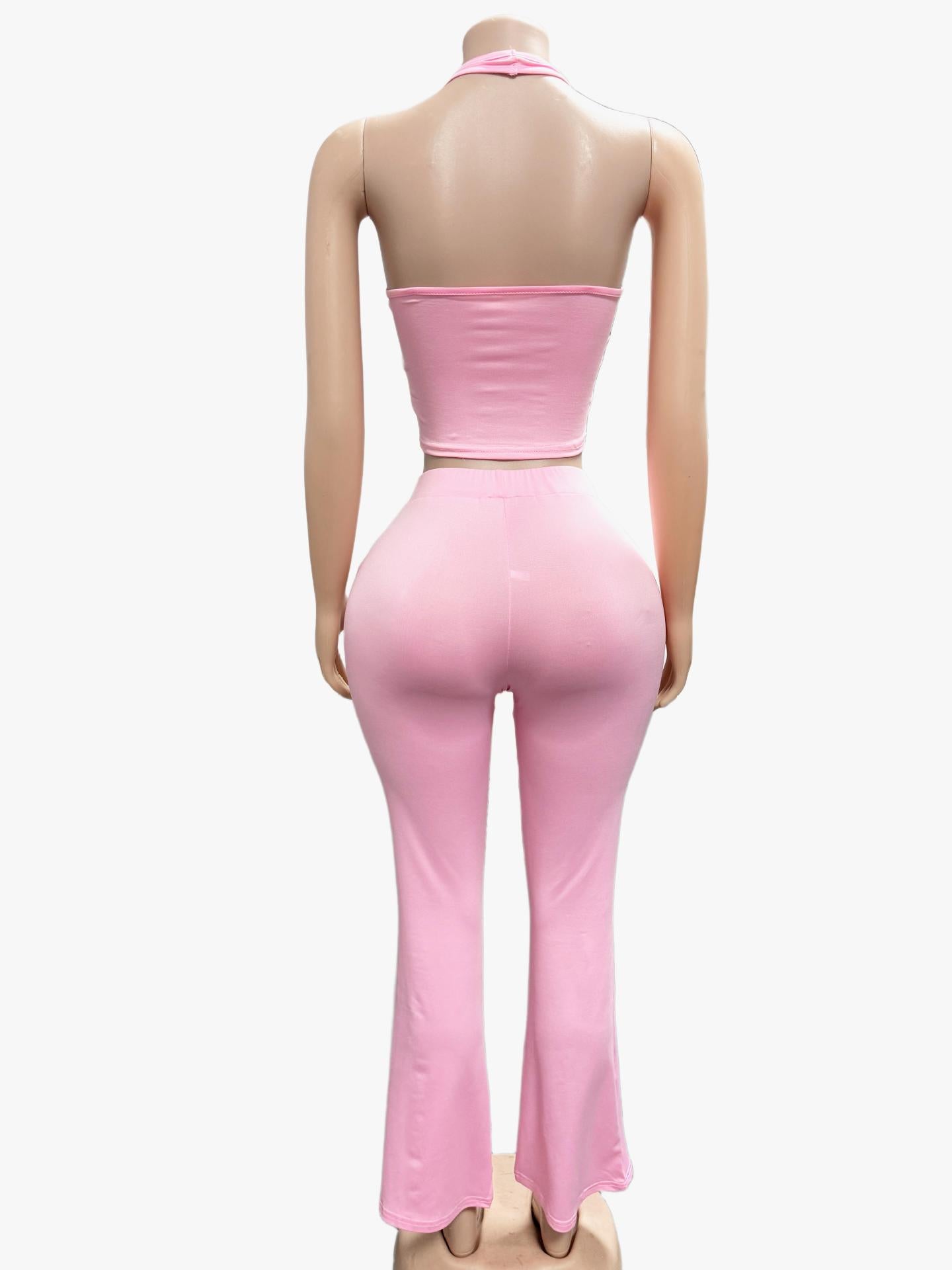 Tank Top Long Pants Two-Piece Set