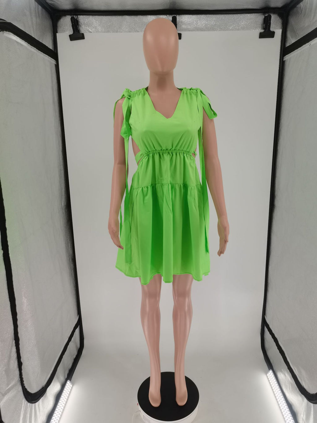 Candy Lace-Up Dress